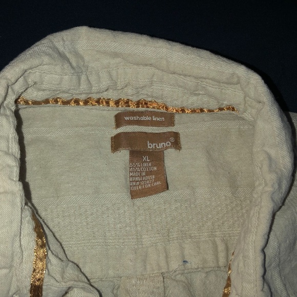 XL Linen Short-sleeve shirt - Picture 2 of 4